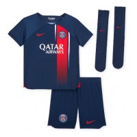 Dres Paris Saint-Germain Kylian Mbappe #7 Domaci za djecu 2023-24 Kratak Rukav (+ kratke hlače)